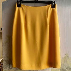 Yellow vintage skirt